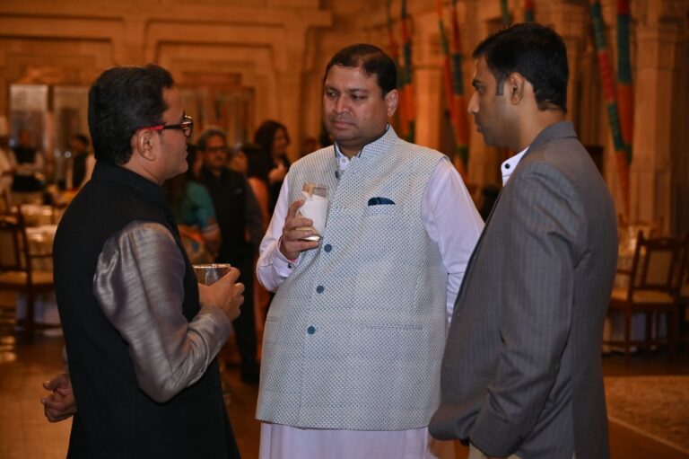 Sundeep Bhutoria with Niraj Sethia and Nitin Jain