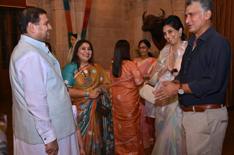 Sundeep Bhutoria with Sushma Sethia, Rohini Hada and Mr. Rishi Hada