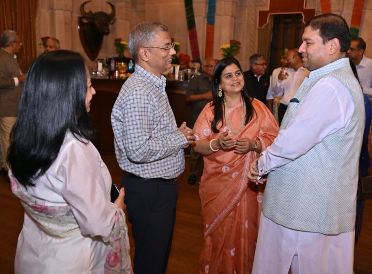 Sundeep Bhutoria with Rajni Kothari, Amit Kothari, Preeti Mehta