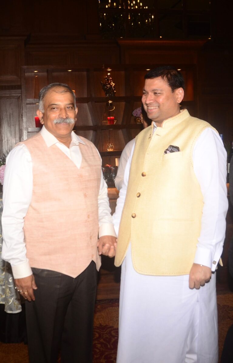 Sundeep Bhutoria with Lt. Gen Rana Pratap Kalita, GOC Eastern Command