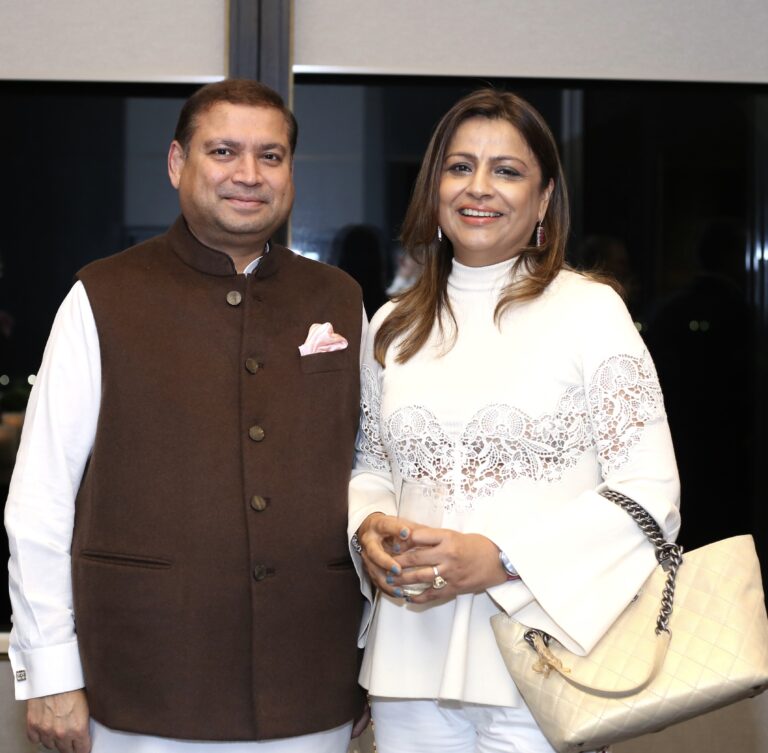 Sundeep Bhutoria with Dimple Verma