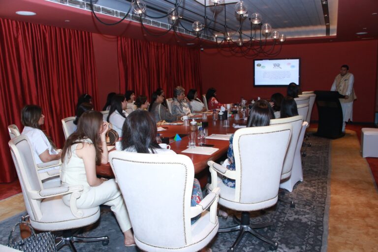 Sundeep Bhutoria and team PKF meeting with the Ehsaas women from Punjab and Uttarakhand at Hyatt Centric in Chandigarh