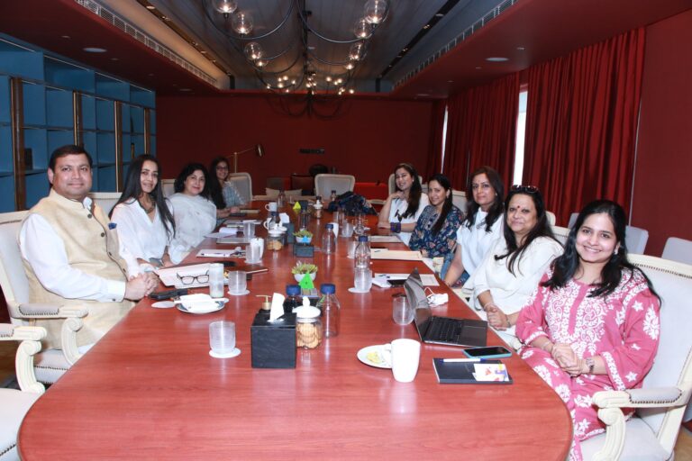 Sundeep Bhutoria and team PKF meeting with Ehsaas women of Ludhiana at Hyatt Centric in Chandigarh