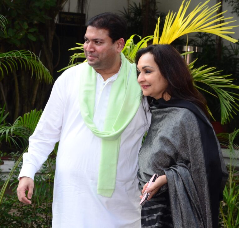 Sundeep Bhutoria with Madhu Neotia at a session of Ek Mulakat at the Taj Bengal Kolkata