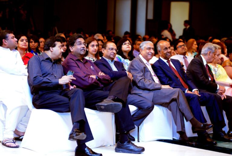 Sundeep Bhutoria at an interactive session with Ratan Tata organized by the Ladies Study Group in Kolkata