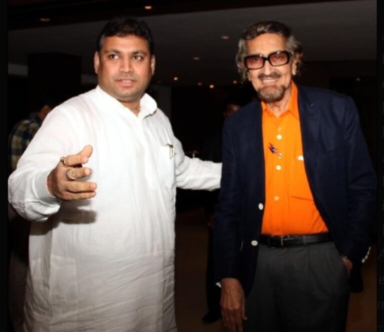 Sundeep Bhutoria with Alaque Padamsee