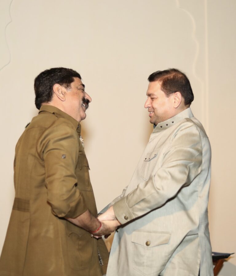 Sundeep Bhutoria with Nagendra Hada