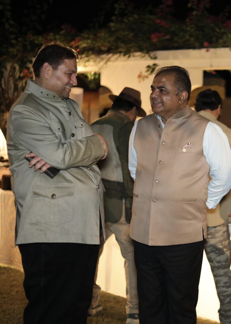 Sundeep Bhutoria with Amarendra Mishra