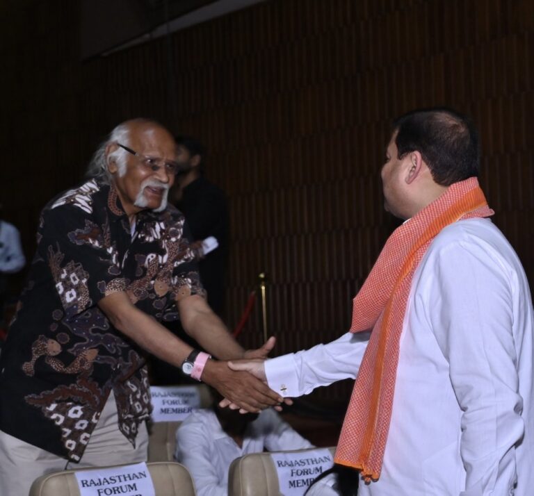 Sundeep Bhutoria with Vidyasagar Upadhyay