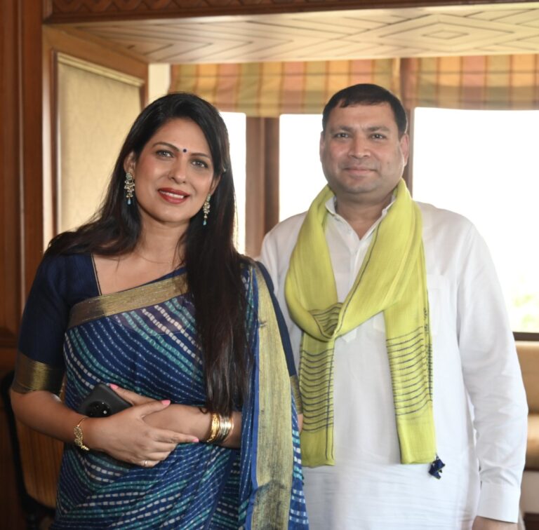 Sundeep Bhutoria with Ekavali Khanna at the lunch post the Bengal annual meeting