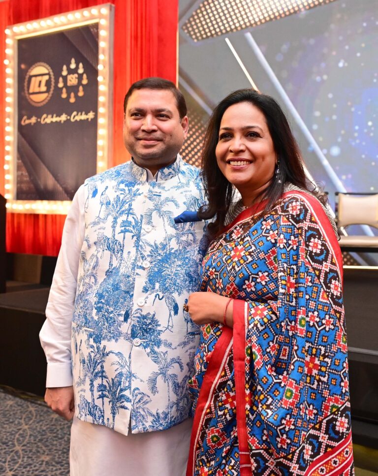 Sundeep Bhutoria with Bhawna Agarwal at the LSG event in ITC Royal Bengal