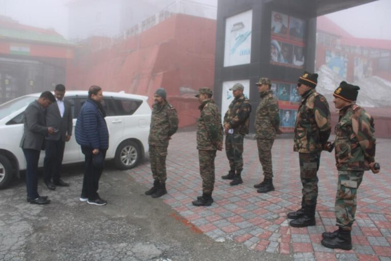 Sundeep Bhutoria at the Nathula (India-China Border)