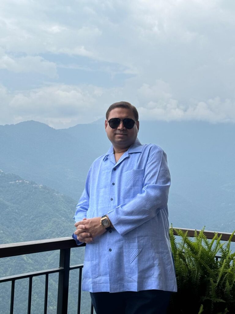 Sundeep Bhutoria in Sikkim