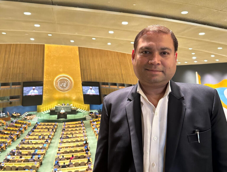 Sundeep Bhutoria at the Diamond Head Monument park