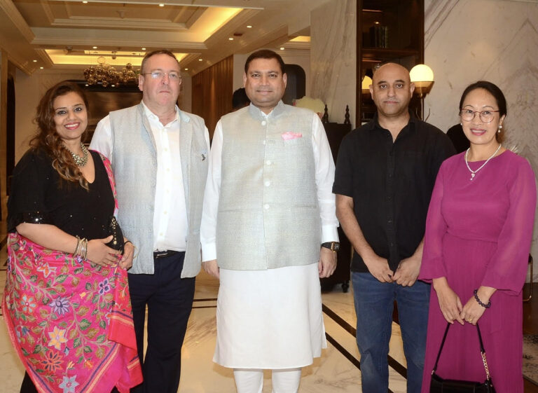 Sundeep Bhutoria with Sinaya and Imran Khan