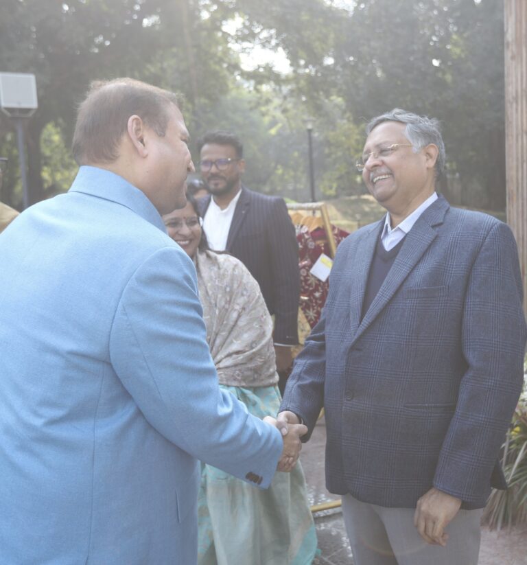 Sundeep Bhutoria with Arun Maheshwari