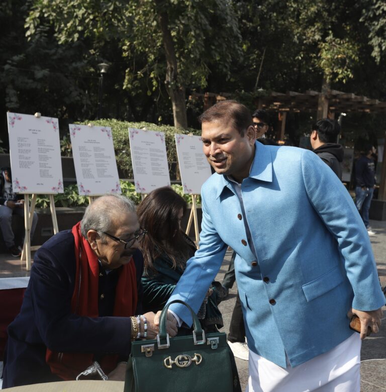 Sundeep Bhutoria with Rajasaheb Bimlendra Mohan Pratap Mishra