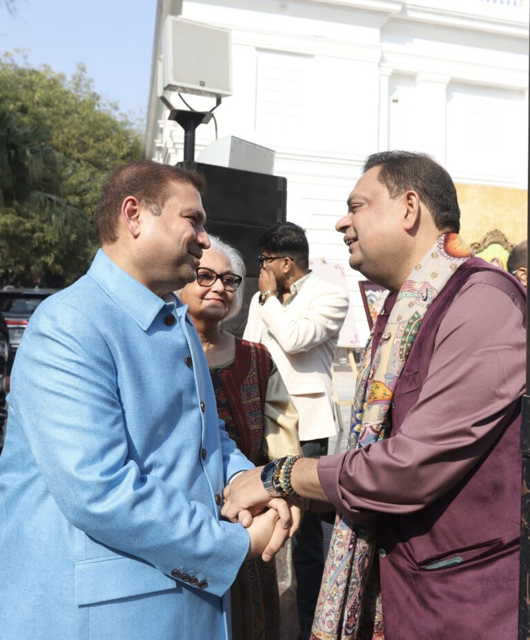 Sundeep Bhutoria with Yatindra Mishra