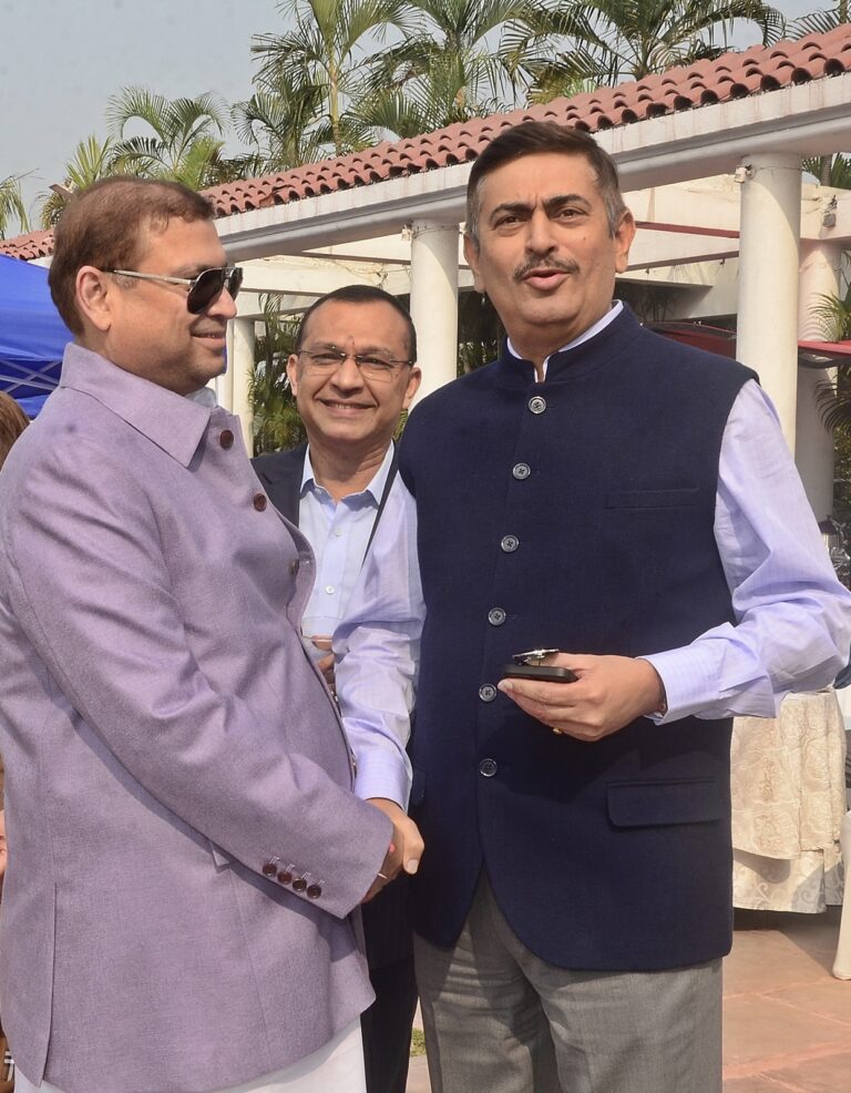 Sundeep Bhutoria with Anuj Sharma