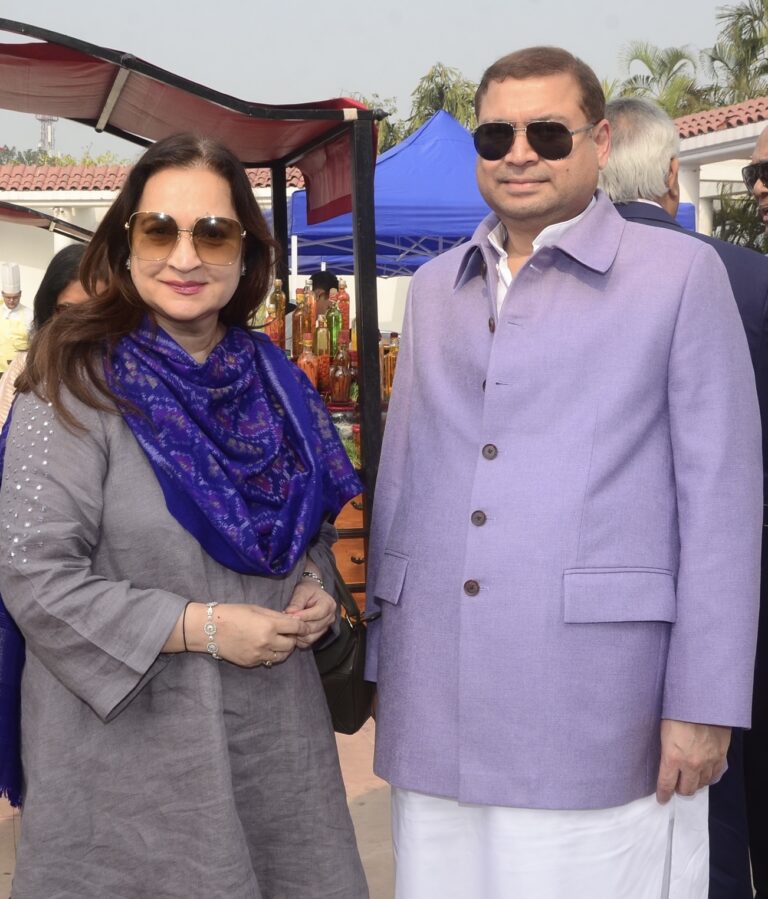 Sundeep Bhutoria with Madhu Neotia