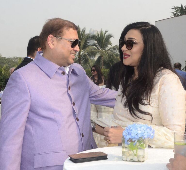 Sundeep Bhutoria with Rituparna Sengupta