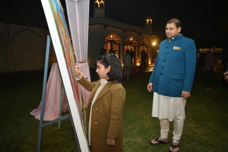 Sundeep Bhutoria with Aavya M Bhutoria