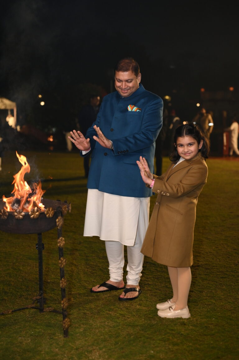 Sundeep Bhutoria with Aavya M Bhutoria