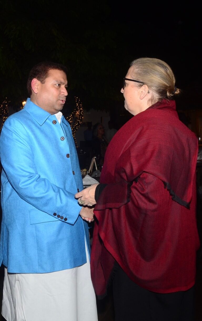 Sundeep Bhutoria with Barbara Voss, Consul General of Germany in Kolkata