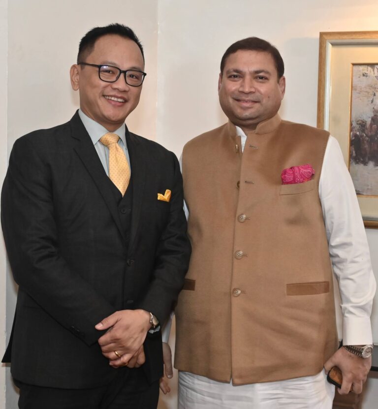 Sundeep Bhutoria with Deependra Rana