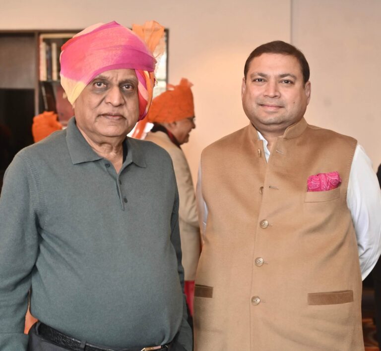 Sundeep Bhutoria with H.M. Bangur