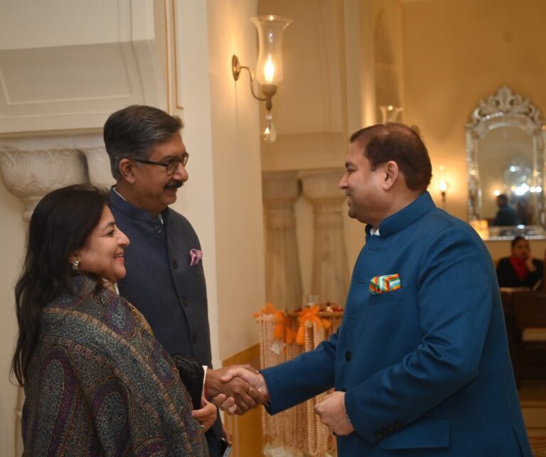 Sundeep Bhutoria with Mehul Durlabhji and wife