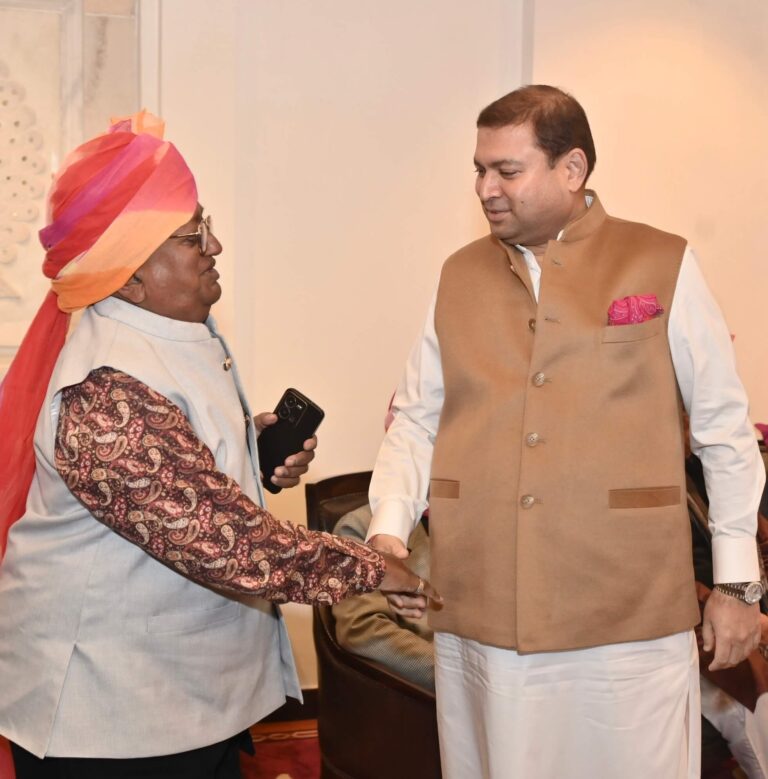 Sundeep Bhutoria with Padma Shree Moinuddin Khan