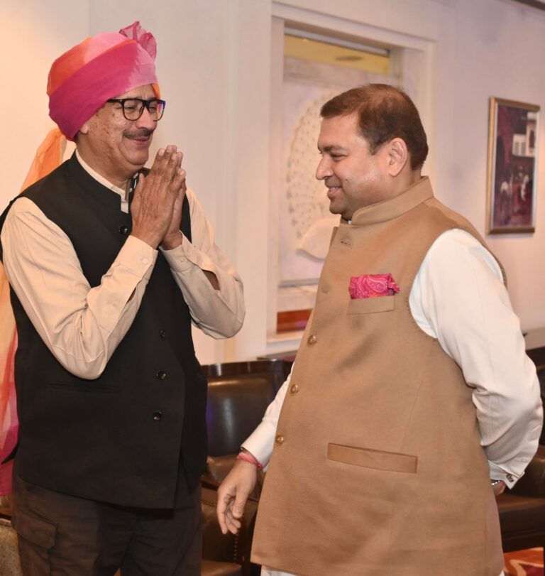 Sundeep Bhutoria with Rajendra Singh Payal