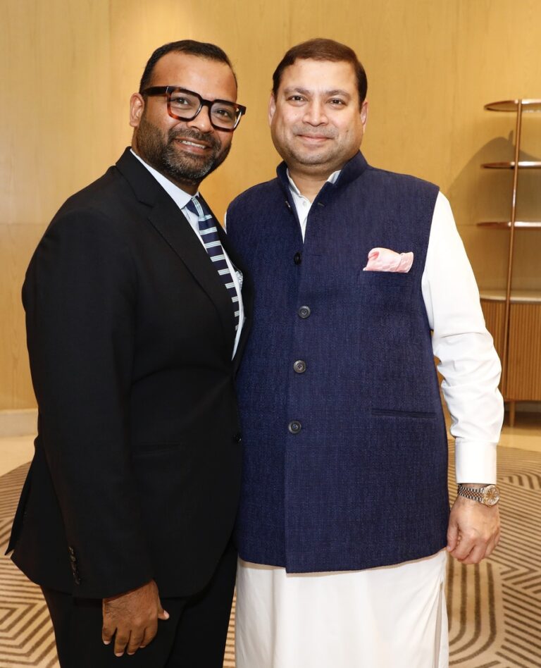 Sundeep Bhutoria with Kumar Shobhan