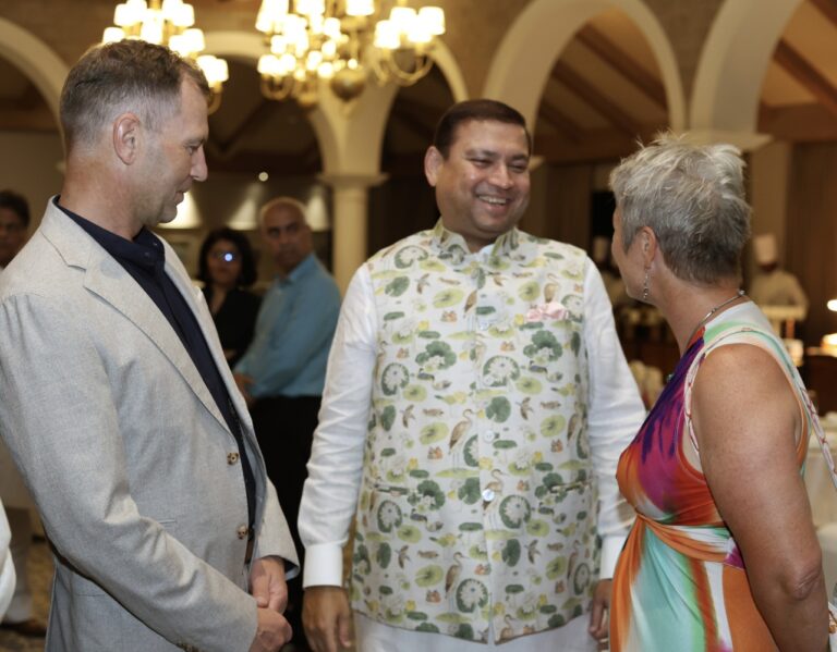 Sundeep Bhutoria with German Diplomat Marcovon Schwarzenberg and his wife