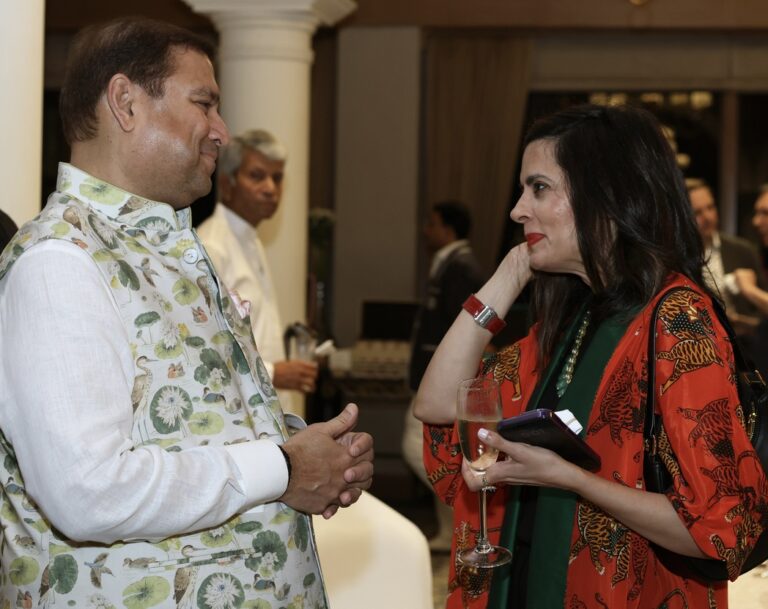 Sundeep Bhutoria with Jyotsna Mohan Bhargava