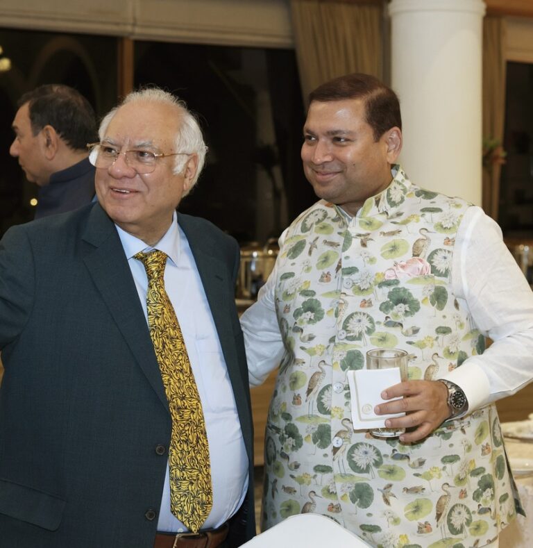 Sundeep Bhutoria with Raian Karanjawala