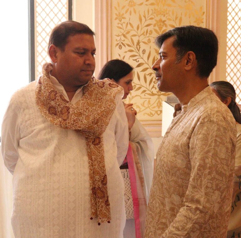 Sundeep Bhutoria with Saurabh Kakkar