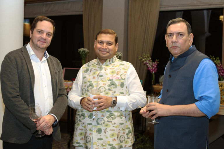 Sundeep Bhutoria with Srinjoy Chowdhury and Max Wood