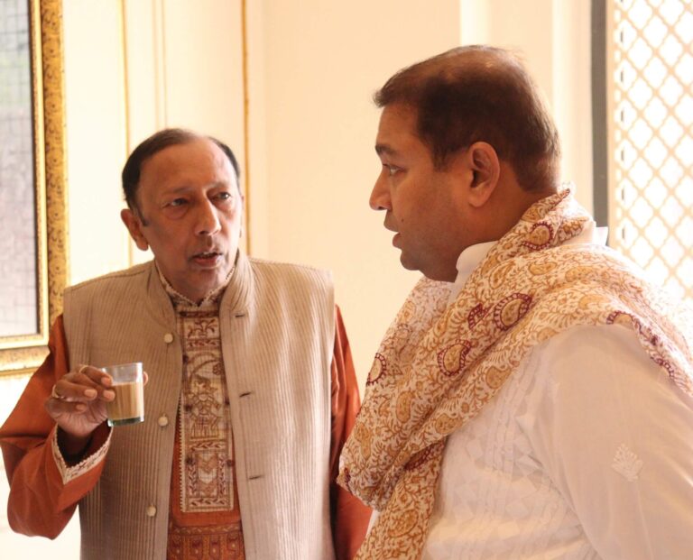 Sundeep Bhutoria with Sudhir Mathur