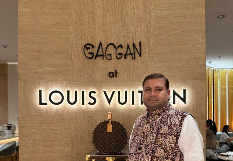 Sundeep Bhutoria at Gagan at Louis Vuitton in Bangkok