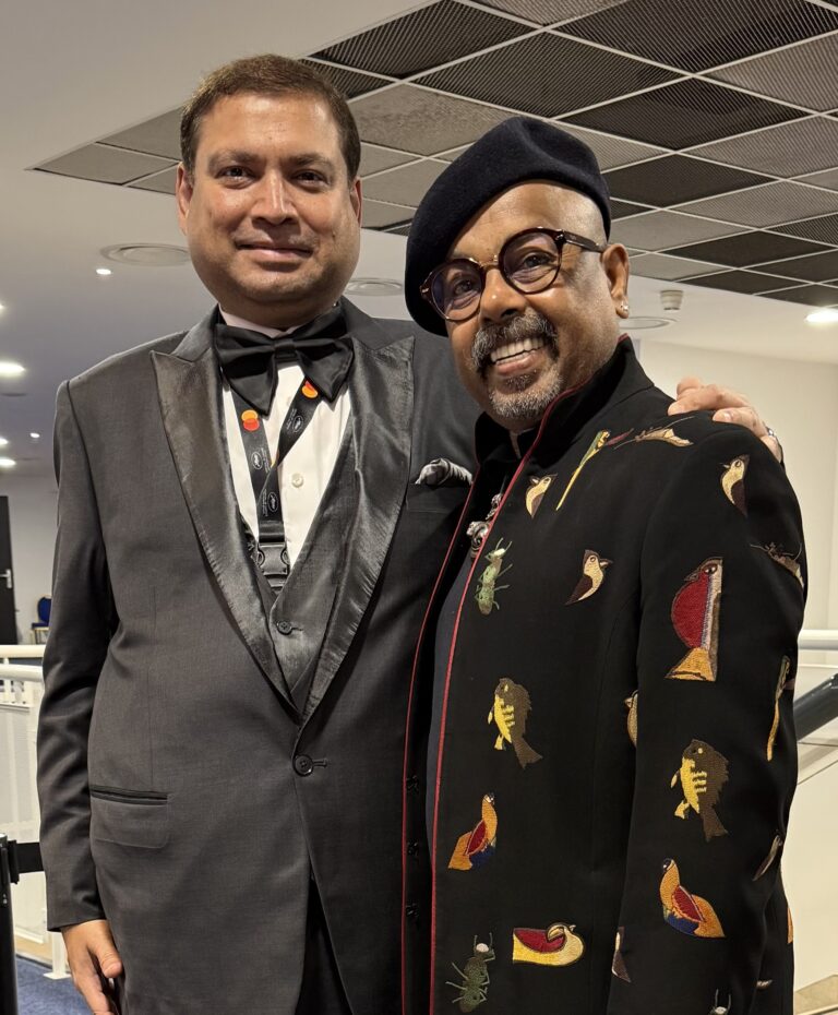 Sundeep Bhutoria with Paresh Maity in Cannes