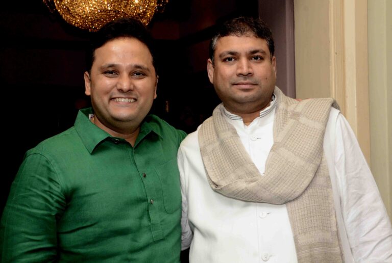 Sundeep Bhutoria with Amish Tripathi