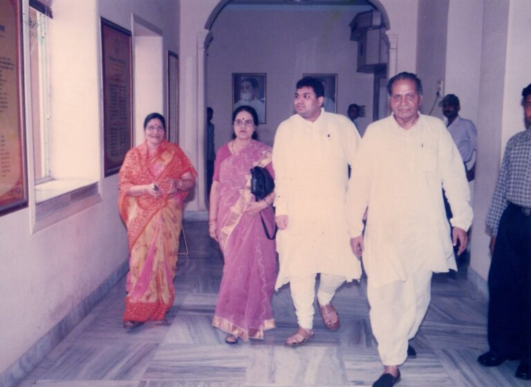Sundeep Bhutoria with Girija Vyas