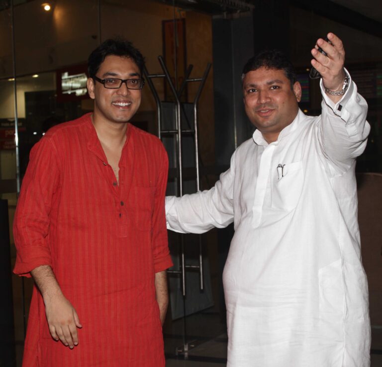 Sundeep Bhutoria with Anupam Roy