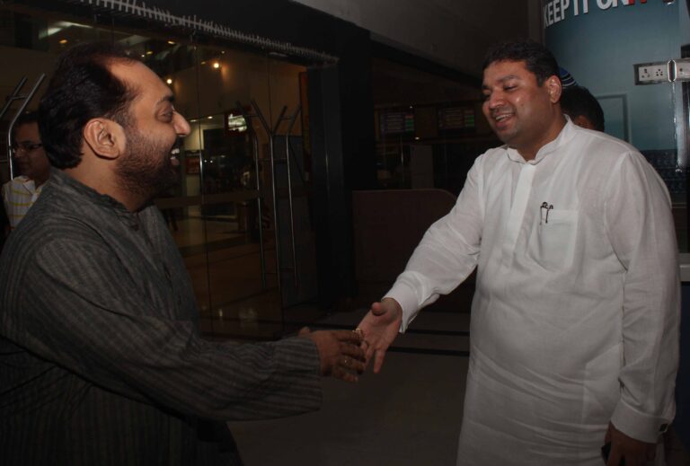 Sundeep Bhutoria with Anindya Chattopadhyay