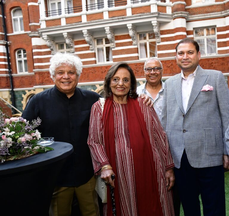 Sundeep Bhutoria with Suhel Seth and Namita Panjabi