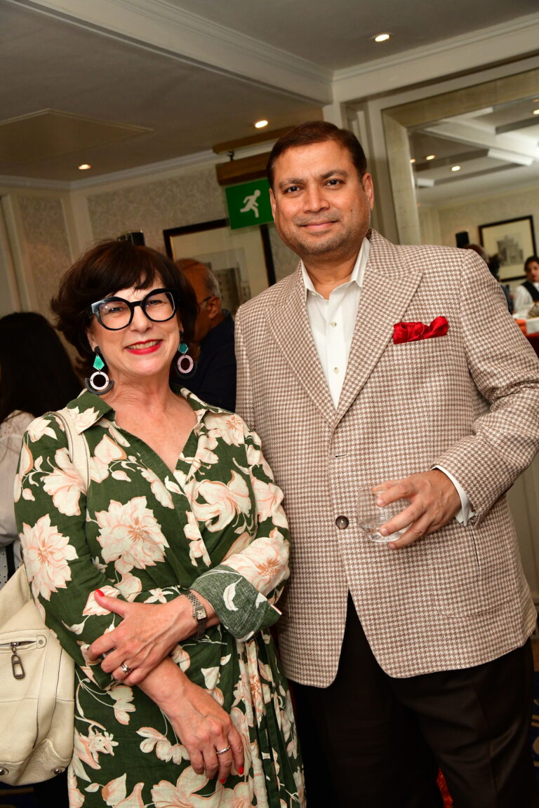 Sundeep Bhutoria and Jo Jacobius