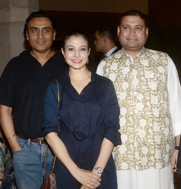 Sundeep Bhutoria with Koel Mullick and Nispal Rane