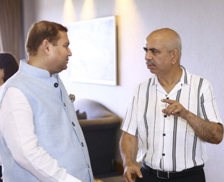 Sundeep Bhutoria and Rasheed Kidwai